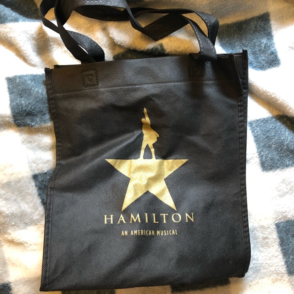 Hamilton the musical tote bag official
